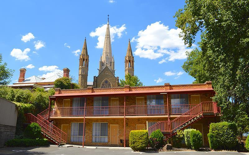 Cathedral Motor Inn Bendigo Zewnętrze zdjęcie